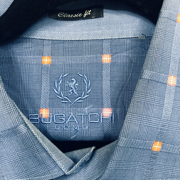 BUGATCHI Mens designer long sleeve shirt (XL) - Picture 4 of 4